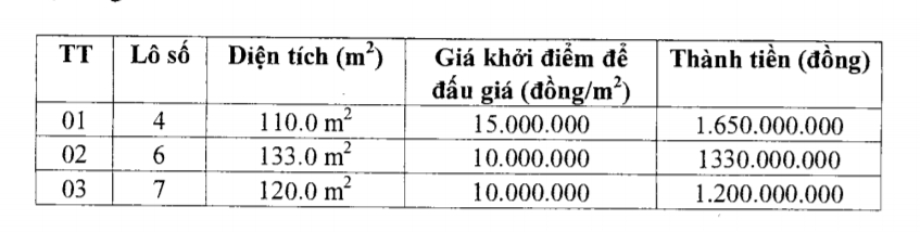 Đấu 34 giá lô đất tại Thanh Hóa - Ảnh 2. Đấu 34 giá lô đất tại Thanh Hóa - Ảnh 2.