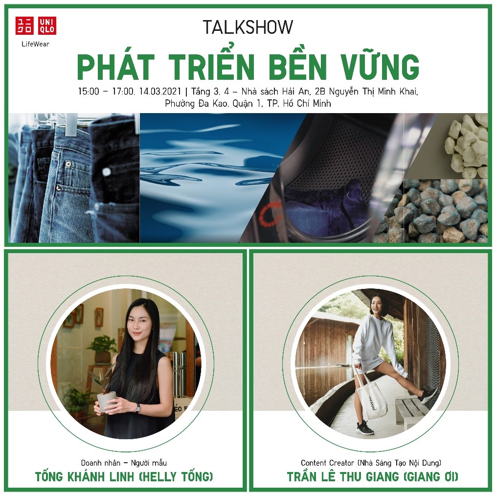 UNIQLO tổ chức sự kiện giới thiệu BST Xuân Hè 2021 cùng chuỗi talk show đặc biệt - Ảnh 5. UNIQLO tổ chức sự kiện giới thiệu BST Xuân Hè 2021 cùng chuỗi talk show đặc biệt - Ảnh 5.
