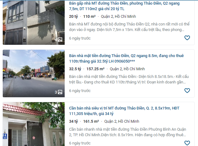 Giá đất đường Thảo Điền, TP Thủ Đức, TP HCM - Ảnh 2. Giá đất đường Thảo Điền, TP Thủ Đức, TP HCM - Ảnh 2.