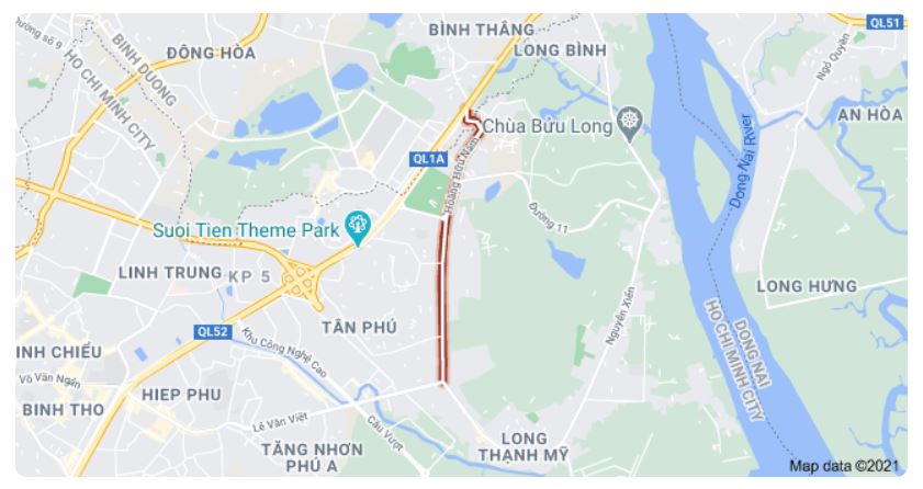 Giá đất đường Hoàng Hữu Nam, TP Thủ Đức, TP HCM - Ảnh 1. Giá đất đường Hoàng Hữu Nam, TP Thủ Đức, TP HCM - Ảnh 1.