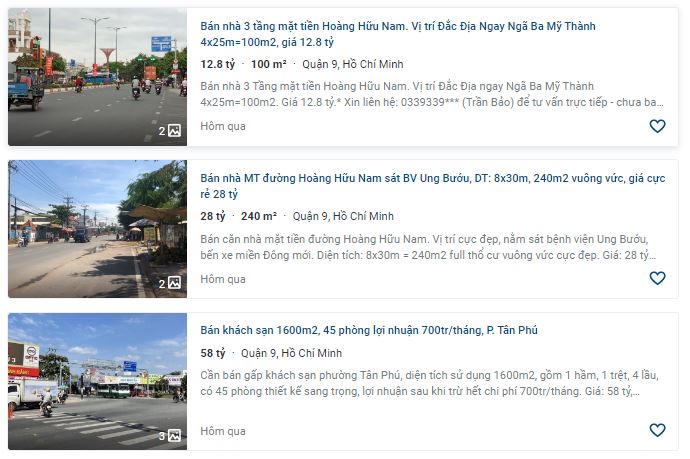 Giá đất đường Hoàng Hữu Nam, TP Thủ Đức, TP HCM - Ảnh 3. Giá đất đường Hoàng Hữu Nam, TP Thủ Đức, TP HCM - Ảnh 3.