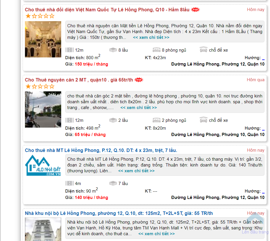 Giá đất đường Lê Hồng Phong, TP HCM - Ảnh 2. Giá đất đường Lê Hồng Phong, TP HCM - Ảnh 2.