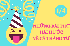 Gợi ý những bài thơ hay và hài hước về Cá tháng Tư