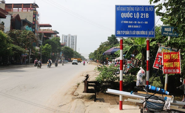 Hà Nội duyệt mở rộng Quốc lộ 21B đoạn qua các huyện Ứng Hòa, Thanh Oai - Ảnh 1. Hà Nội duyệt mở rộng Quốc lộ 21B đoạn qua các huyện Ứng Hòa, Thanh Oai - Ảnh 1.