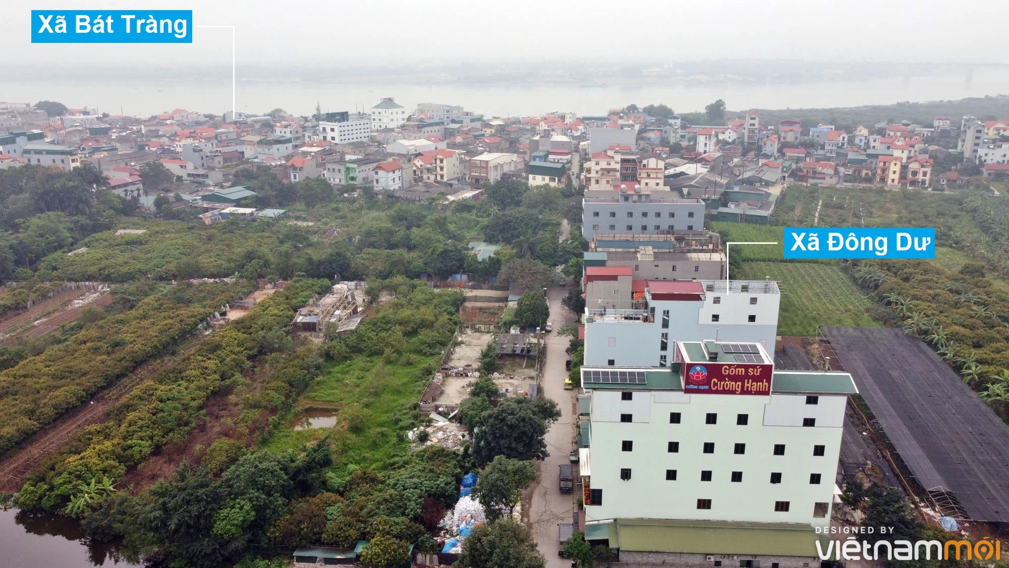 Toàn cảnh hiện trạng Phân khu đô thị sông Hồng trên địa bàn huyện Gia Lâm - Ảnh 13.