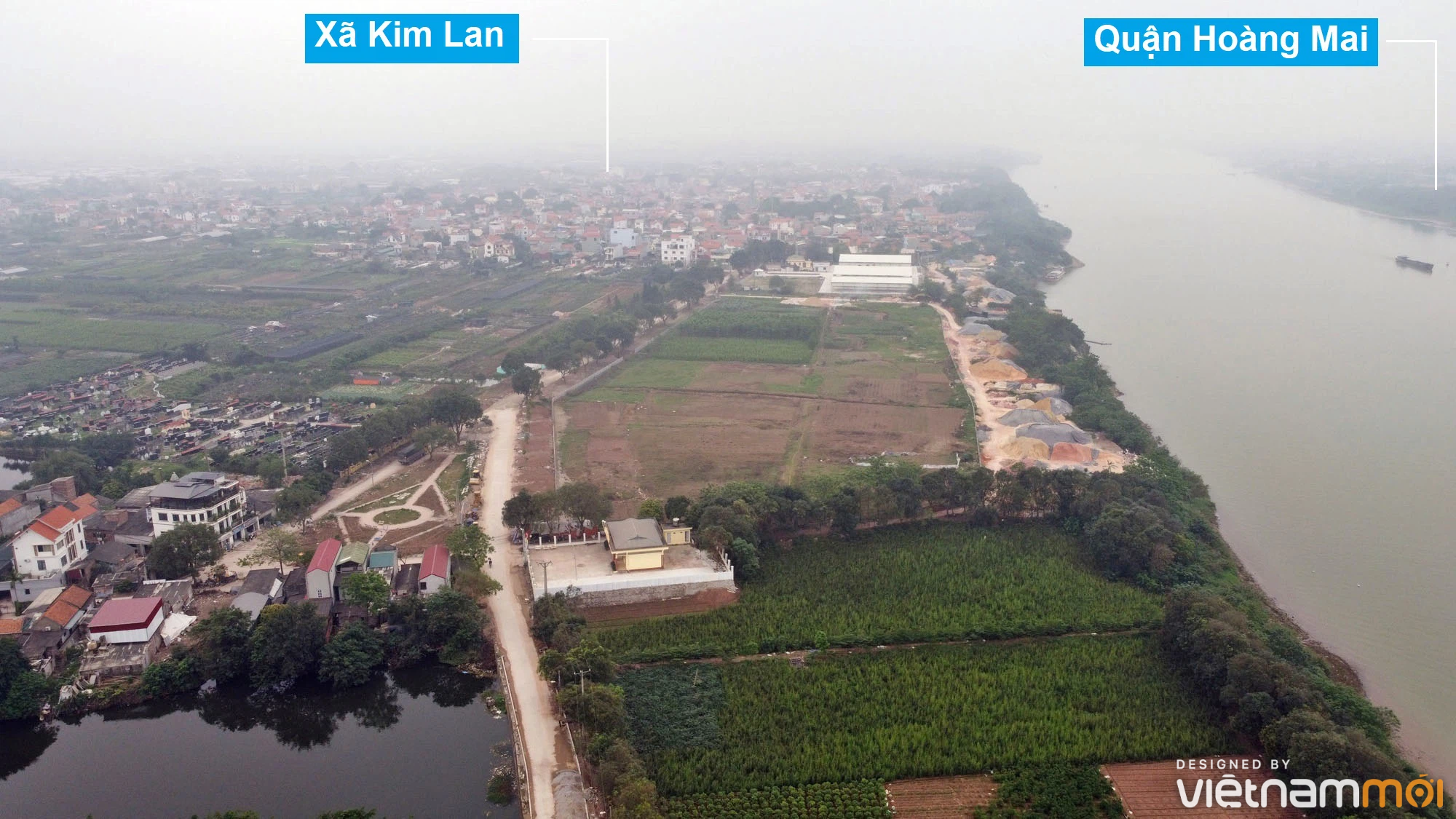 Toàn cảnh hiện trạng Phân khu đô thị sông Hồng trên địa bàn huyện Gia Lâm - Ảnh 26.