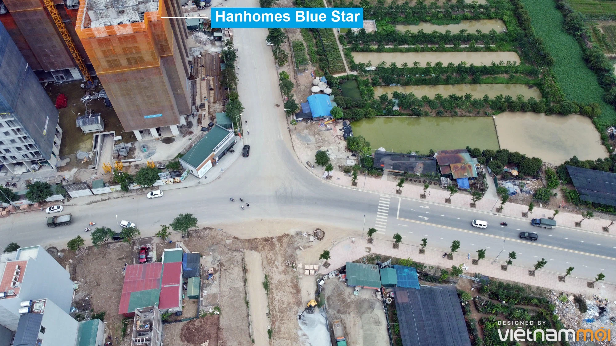 Toàn cảnh đường từ Kiêu Kỵ đến sông Cầu Bây qua Vinhomes Ocean Park đang mở theo quy hoạch ở Hà Nội - Ảnh 10. Toàn cảnh đường từ Kiêu Kỵ đến sông Cầu Bây qua Vinhomes Ocean Park đang mở theo quy hoạch ở Hà Nội - Ảnh 10.
