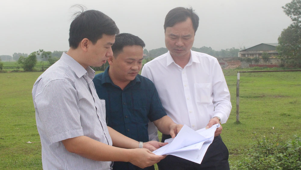 Bắc Giang: Bàn giao mốc giải phóng mặt bằng dự án đường nối quốc lộ 37 với đường tỉnh 292 tại Việt Yên - Ảnh 1. Bắc Giang: Bàn giao mốc giải phóng mặt bằng dự án đường nối quốc lộ 37 với đường tỉnh 292 tại Việt Yên - Ảnh 1.