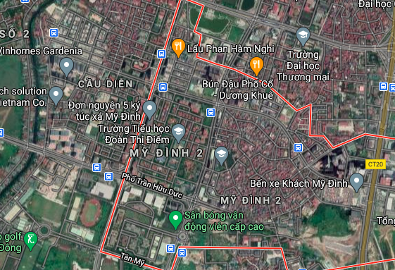 Đất dính quy hoạch ở phường Mỹ Đình 2, Nam Từ Liêm, Hà Nội - Ảnh 2.