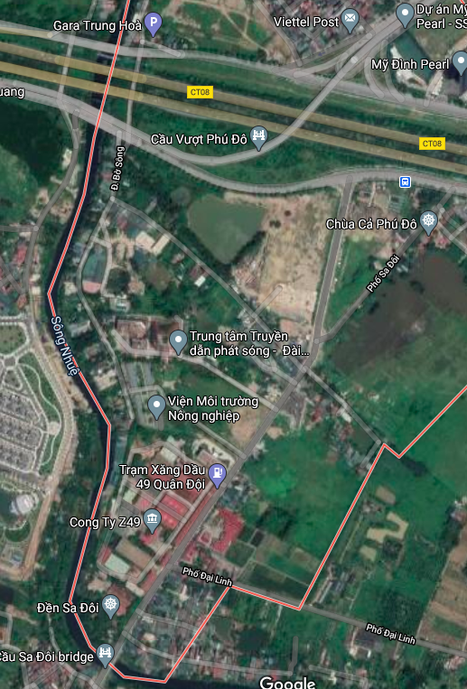 Đường sẽ mở ở phường Phú Đô, Nam Từ Liêm, Hà Nội - Ảnh 2. Đường sẽ mở ở phường Phú Đô, Nam Từ Liêm, Hà Nội - Ảnh 2.