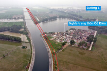 Đường sẽ mở theo quy hoạch ở xã Hải Bối, Đông Anh, Hà Nội (phần 4)