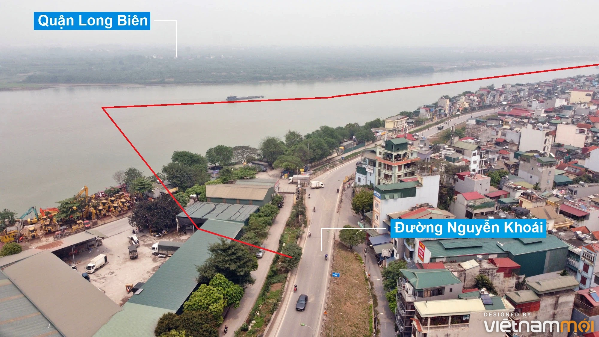 Toàn cảnh hiện trạng Phân khu đô thị sông Hồng trên địa bàn quận Hoàng Mai - Ảnh 2. Toàn cảnh hiện trạng Phân khu đô thị sông Hồng trên địa bàn quận Hoàng Mai - Ảnh 2.