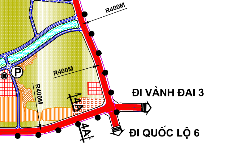 Bản đồ quy hoạch giao thông phường Đại Mỗ, Nam Từ Liêm, Hà Nội - Ảnh 3.