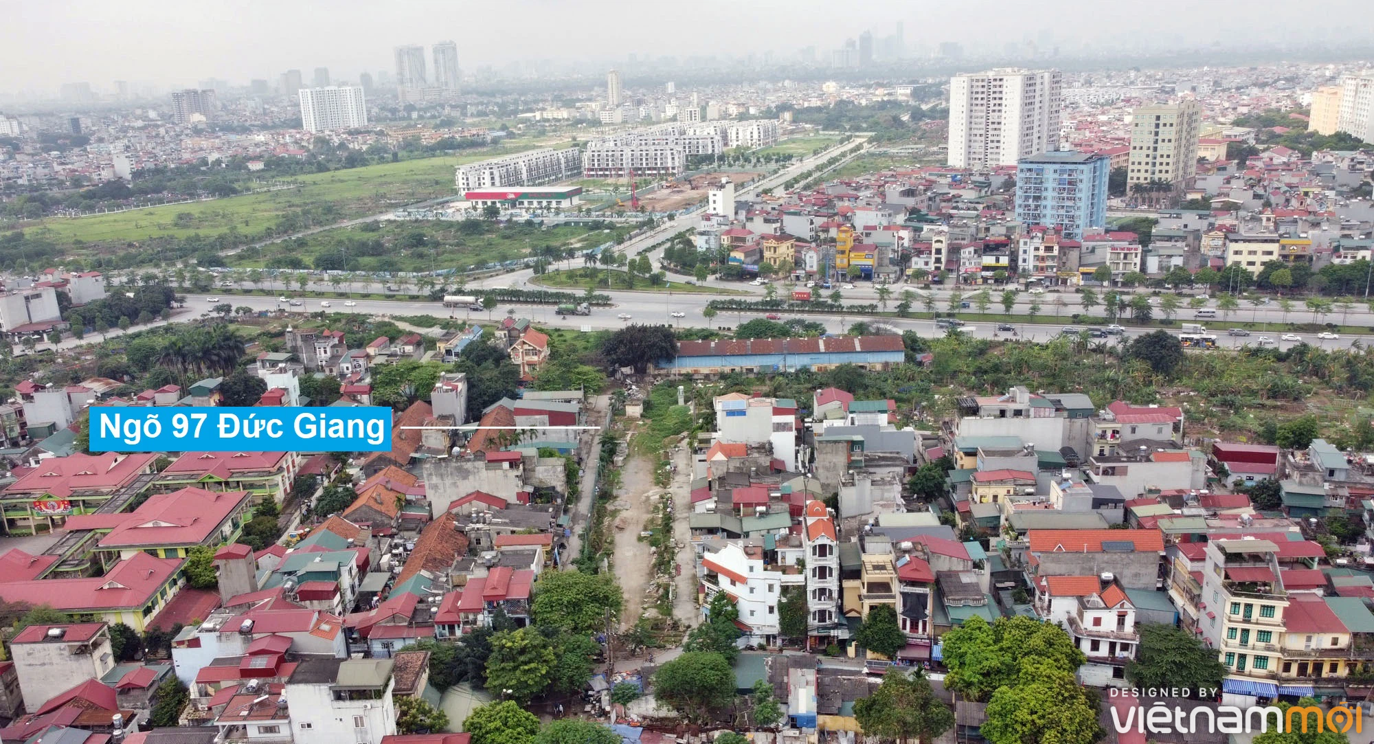 Toàn cảnh đường từ đê Ngọc Thụy đến KĐTM Thượng Thanh đang mở theo quy hoạch ở Hà Nội - Ảnh 9. Toàn cảnh đường từ đê Ngọc Thụy đến KĐTM Thượng Thanh đang mở theo quy hoạch ở Hà Nội - Ảnh 9.