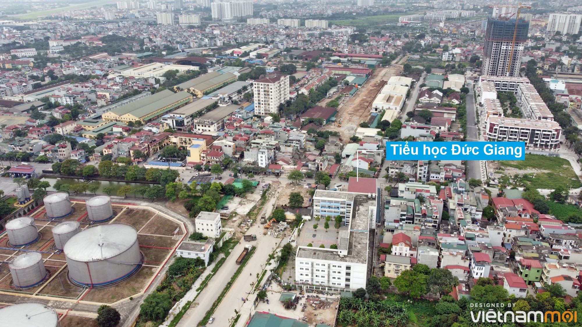 Toàn cảnh đường từ đê Ngọc Thụy đến KĐTM Thượng Thanh đang mở theo quy hoạch ở Hà Nội - Ảnh 14. Toàn cảnh đường từ đê Ngọc Thụy đến KĐTM Thượng Thanh đang mở theo quy hoạch ở Hà Nội - Ảnh 14.