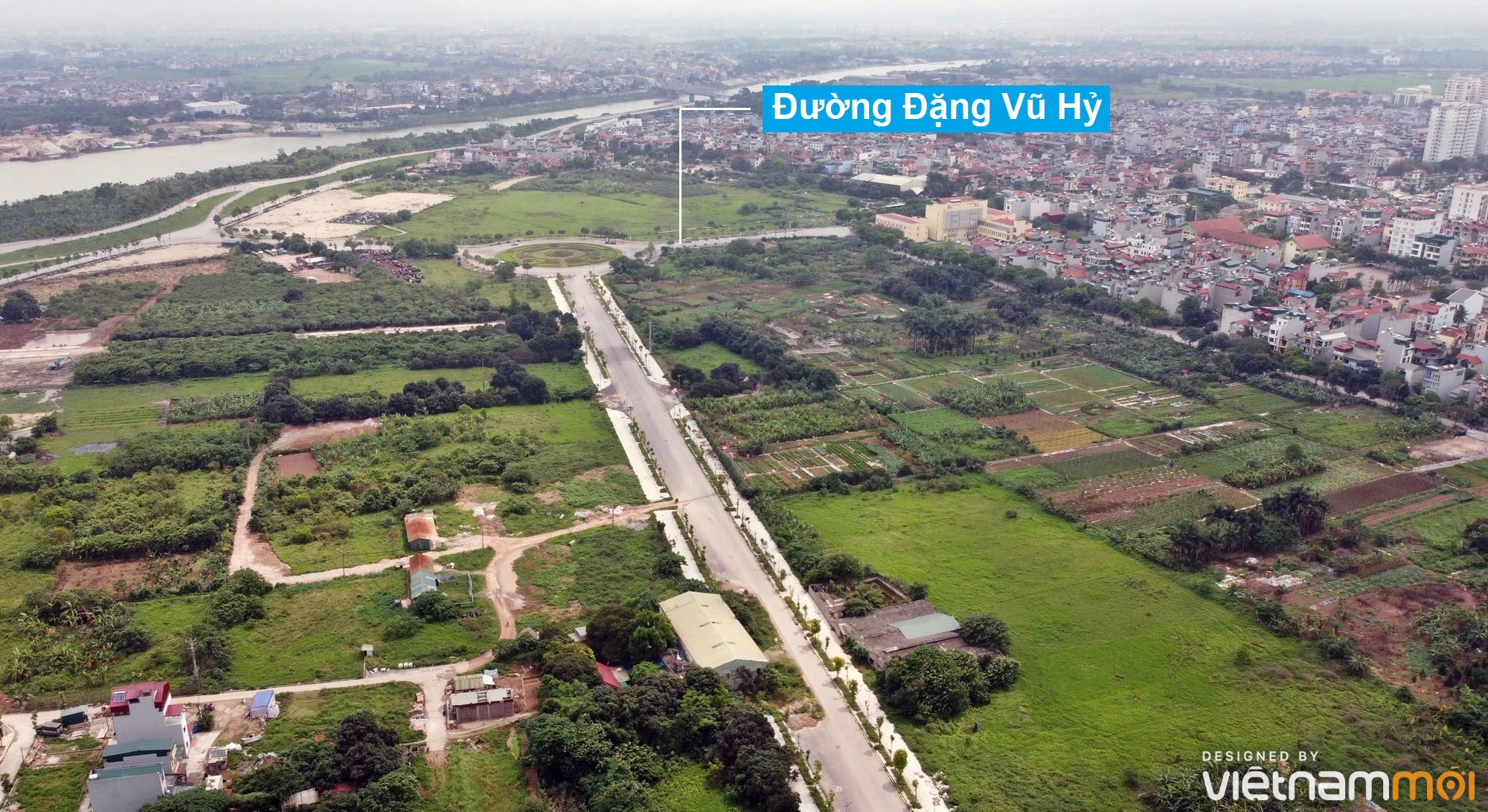 Toàn cảnh đường từ đê Ngọc Thụy đến KĐTM Thượng Thanh đang mở theo quy hoạch ở Hà Nội - Ảnh 18. Toàn cảnh đường từ đê Ngọc Thụy đến KĐTM Thượng Thanh đang mở theo quy hoạch ở Hà Nội - Ảnh 18.