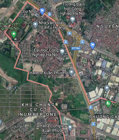 Đường sẽ mở ở phường Phương Canh, Nam Từ Liêm, Hà Nội - Ảnh 2. Đường sẽ mở ở phường Phương Canh, Nam Từ Liêm, Hà Nội - Ảnh 2.