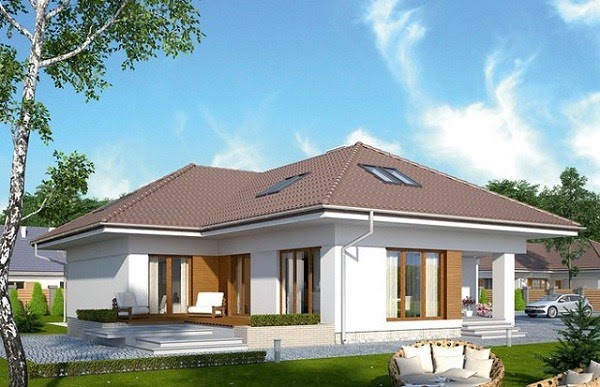 Những mẫu nhà cấp 4 mái bằng đẹp không nên bỏ lỡ - Ảnh 13. Những mẫu nhà cấp 4 mái bằng đẹp không nên bỏ lỡ - Ảnh 13.