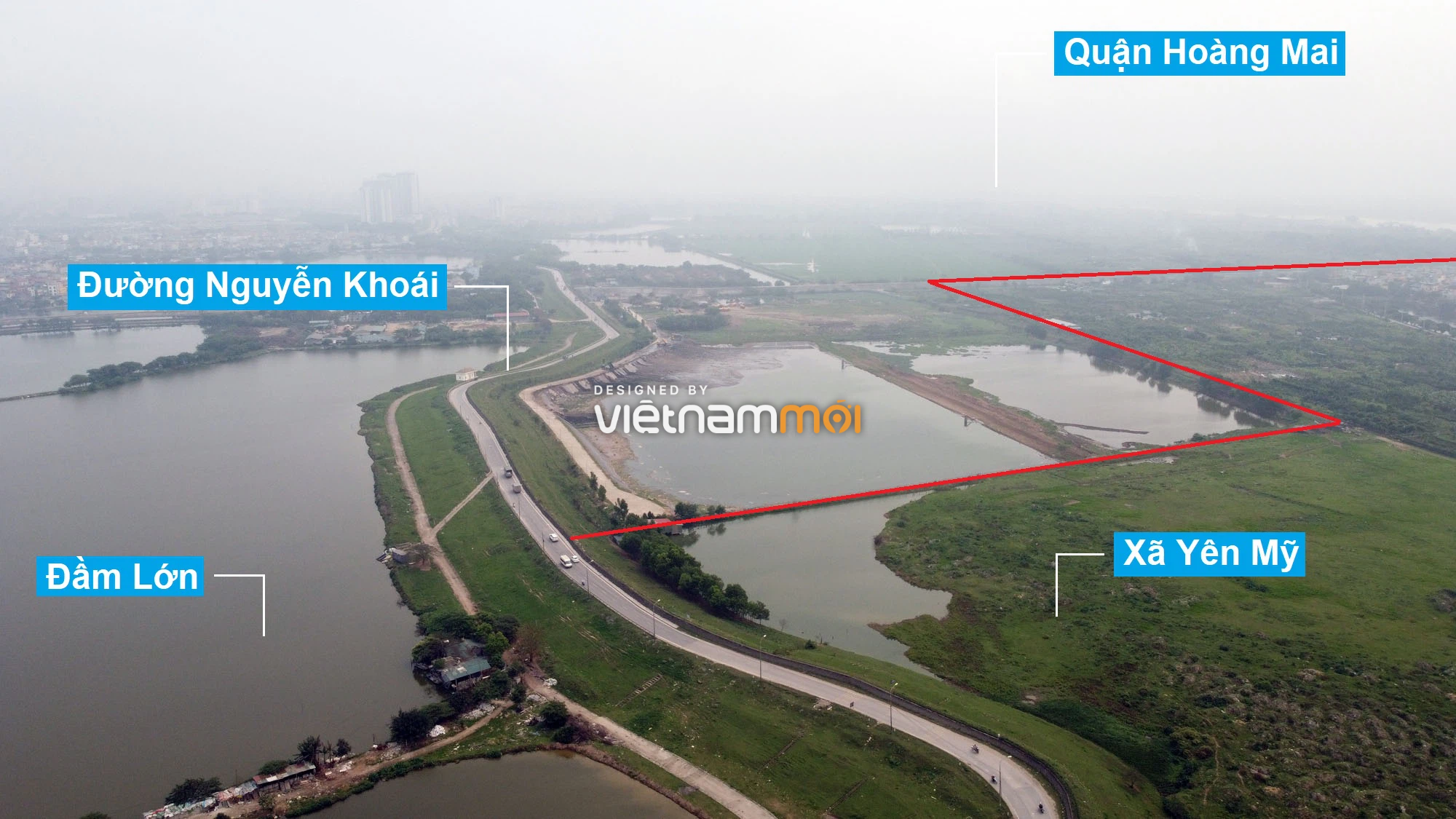 Toàn cảnh hiện trạng Phân khu đô thị sông Hồng trên địa bàn huyện Thanh Trì - Ảnh 3. Toàn cảnh hiện trạng Phân khu đô thị sông Hồng trên địa bàn huyện Thanh Trì - Ảnh 3.