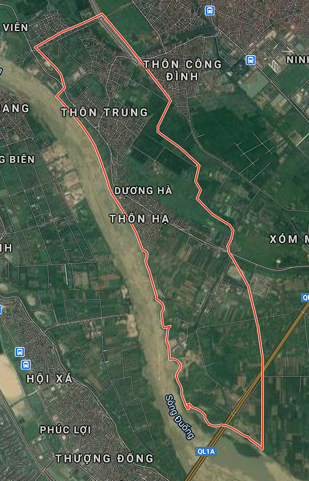 Bản đồ quy hoạch sử dụng đất xã Dương Hà, Gia Lâm, Hà Nội - Ảnh 1.