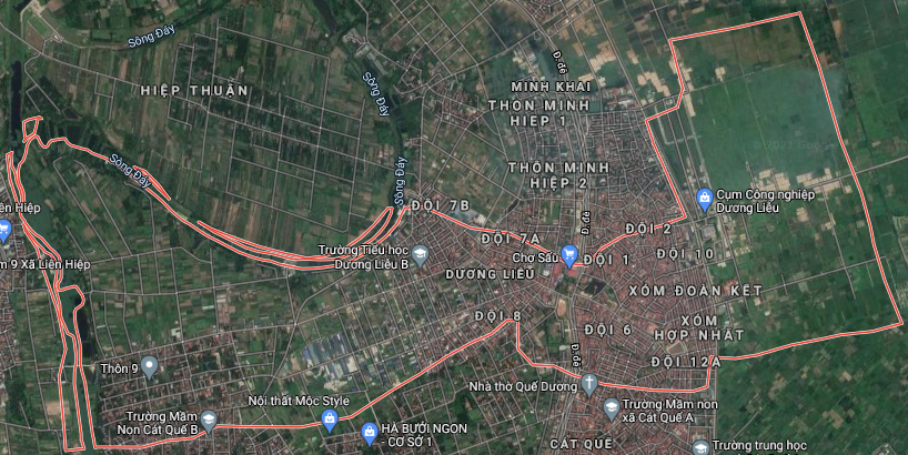 Bản đồ quy hoạch sử dụng đất xã Dương Liễu, Hoài Đức, Hà Nội - Ảnh 1. Bản đồ quy hoạch sử dụng đất xã Dương Liễu, Hoài Đức, Hà Nội - Ảnh 1.