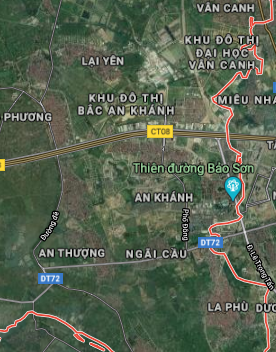 Đường sẽ mở ở huyện Hoài Đức, Hà Nội - Ảnh 2. Đường sẽ mở ở huyện Hoài Đức, Hà Nội - Ảnh 2.