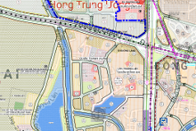 Bản đồ quy hoạch sử dụng đất phường Phương Liệt, Thanh Xuân, Hà Nội