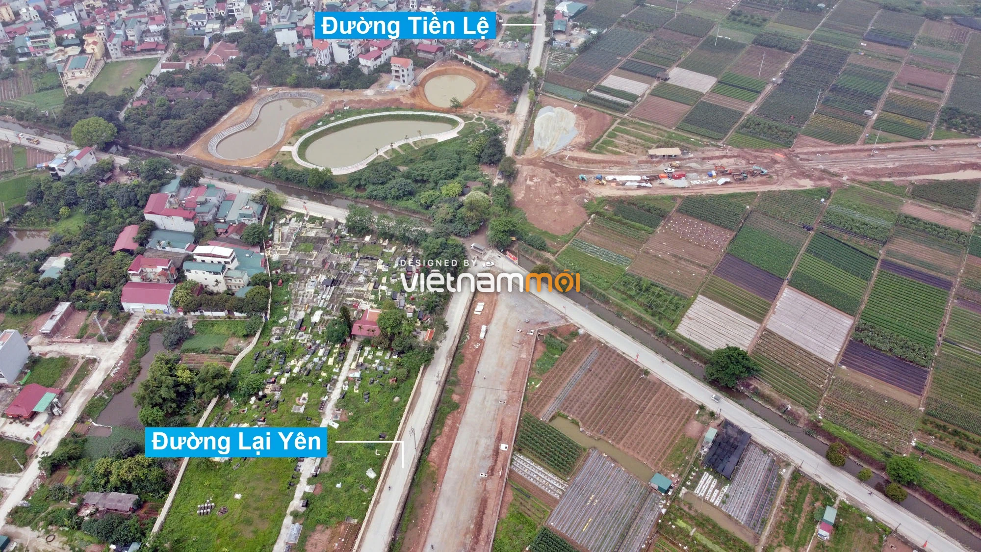 Toàn cảnh đường Lại Yên - Vân Canh đang mở theo quy hoạch ở Hà Nội - Ảnh 2. Toàn cảnh đường Lại Yên - Vân Canh đang mở theo quy hoạch ở Hà Nội - Ảnh 2.