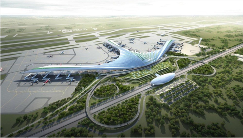 Dự kiến đầu năm 2022 khởi công nhà ga hành khách sân bay Long Thành - Ảnh 1. Dự kiến đầu năm 2022 khởi công nhà ga hành khách sân bay Long Thành - Ảnh 1.