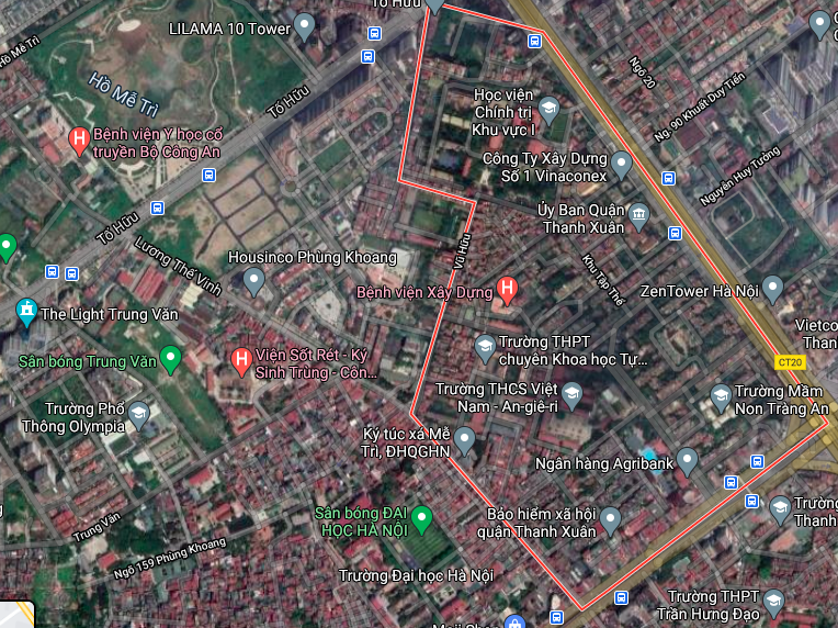 Đường sẽ mở ở phường Thanh Xuân Bắc, Thanh Xuân, Hà Nội - Ảnh 2.
