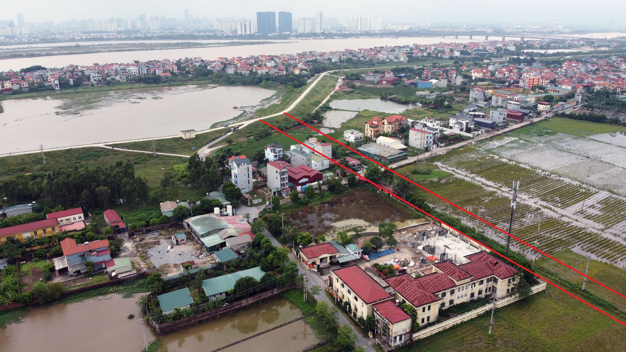 Kế hoạch sử dụng đất xã Hải Bối, Đông Anh, Hà Nội năm 2021 - Ảnh 1.