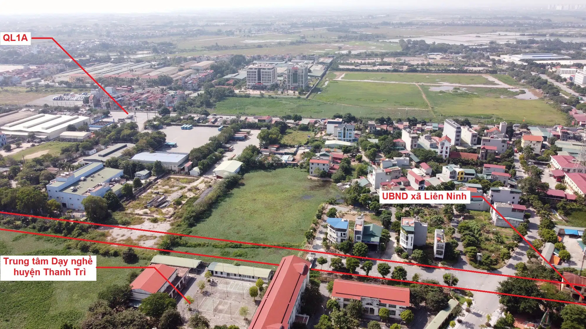 Duyệt kế hoạch sử dụng đất huyện Thanh Trì năm 2021, sắp triển khai dự án xây dựng tuyến đường sắt đô thị số 1 - Ảnh 1.