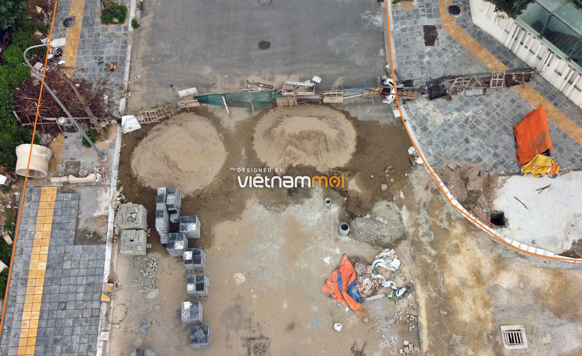Toàn cảnh đường nối Tôn Thất Thuyết - Dương Đình Nghệ qua trụ sở Viettel đang mở theo quy hoạch ở Hà Nội - Ảnh 10.