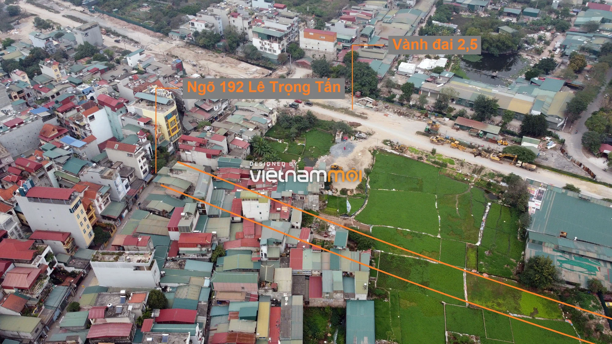 Đường sẽ mở theo quy hoạch ở phường Định Công, Hoàng Mai, Hà Nội (phần 4) - Ảnh 3. Đường sẽ mở theo quy hoạch ở phường Định Công, Hoàng Mai, Hà Nội (phần 4) - Ảnh 3.