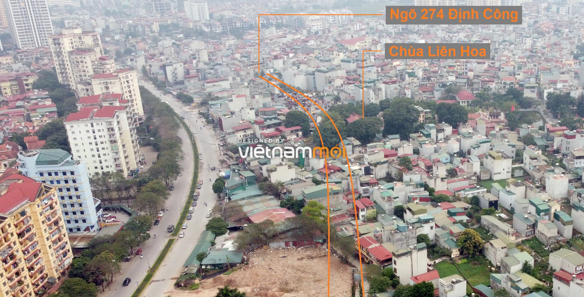 Đường sẽ mở theo quy hoạch ở phường Định Công, Hoàng Mai, Hà Nội (phần 4) - Ảnh 5. Đường sẽ mở theo quy hoạch ở phường Định Công, Hoàng Mai, Hà Nội (phần 4) - Ảnh 5.