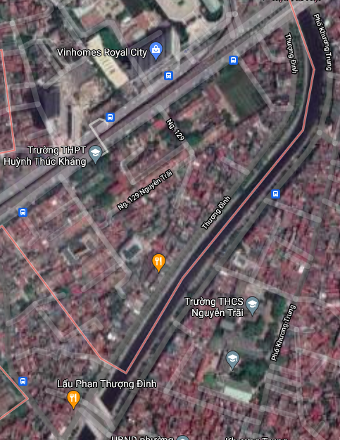 Đất dính quy hoạch ở phường Thượng Đình, Thanh Xuân, Hà Nội - Ảnh 2.