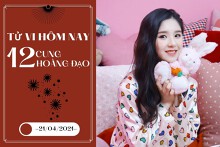 Tử vi hôm nay (21/4/2021) của 12 cung hoàng đạo: Bảo Bình gặp thử thách tình yêu, Ma Kết công việc suôn sẻ