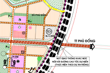 Bản đồ quy hoạch giao thông xã Phù Đổng, Gia Lâm, Hà Nội thời kỳ 2021 - 2030