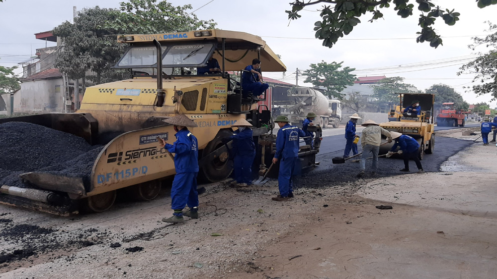 Quốc lộ 31 được sửa chữa xong trước 30/5 - Ảnh 1. Quốc lộ 31 được sửa chữa xong trước 30/5 - Ảnh 1.