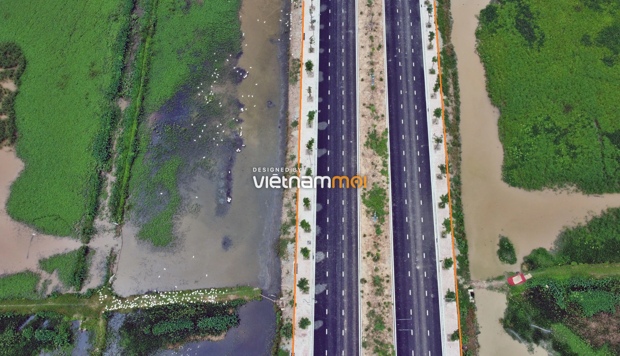 Toàn cảnh đường nối Vinhomes Ocean Park với ga Phú Thụy đang mở theo quy hoạch ở Hà Nội - Ảnh 11. Toàn cảnh đường nối Vinhomes Ocean Park với ga Phú Thụy đang mở theo quy hoạch ở Hà Nội - Ảnh 11.