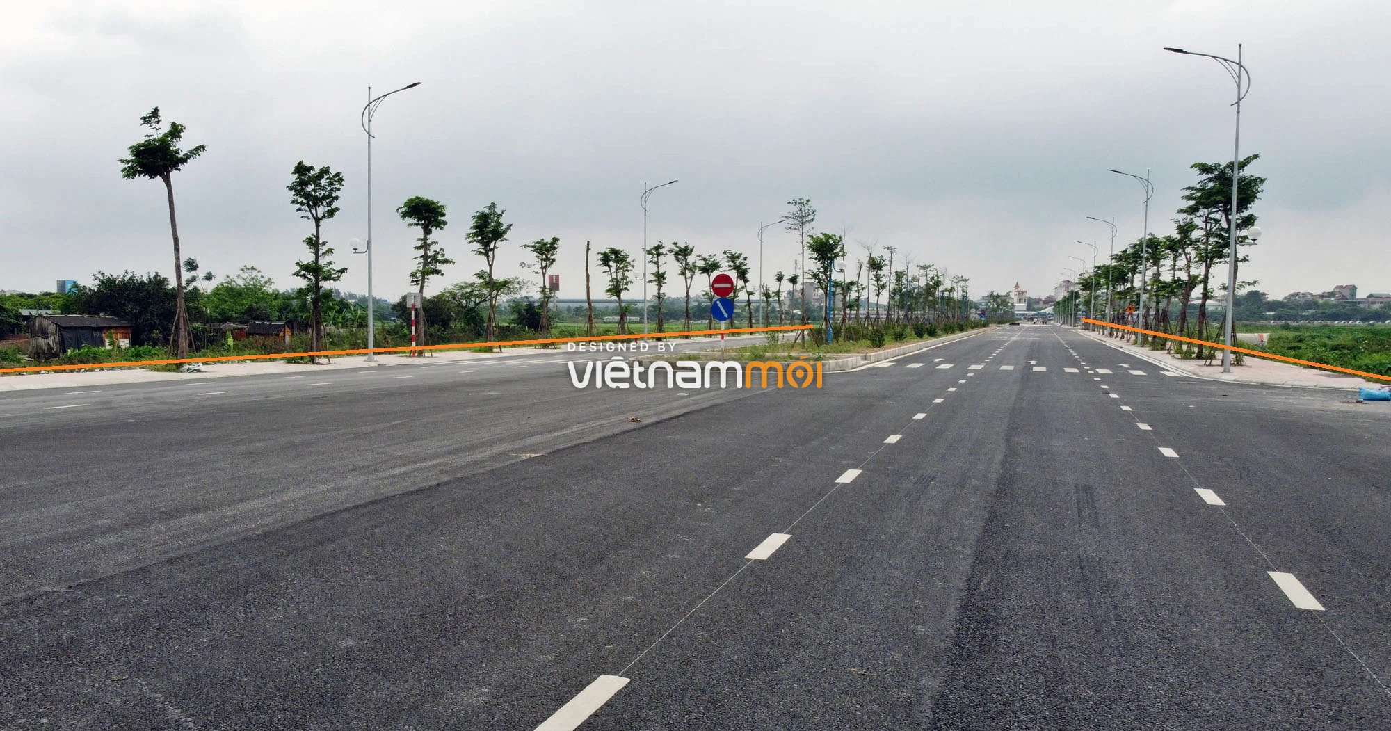 Toàn cảnh đường nối Vinhomes Ocean Park với ga Phú Thụy đang mở theo quy hoạch ở Hà Nội - Ảnh 15. Toàn cảnh đường nối Vinhomes Ocean Park với ga Phú Thụy đang mở theo quy hoạch ở Hà Nội - Ảnh 15.