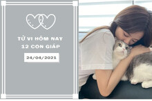 Tử vi hàng ngày hôm nay 24/4 của 12 con giáp: Thìn tiền tài dư dả, Tuất khó khăn trong công việc