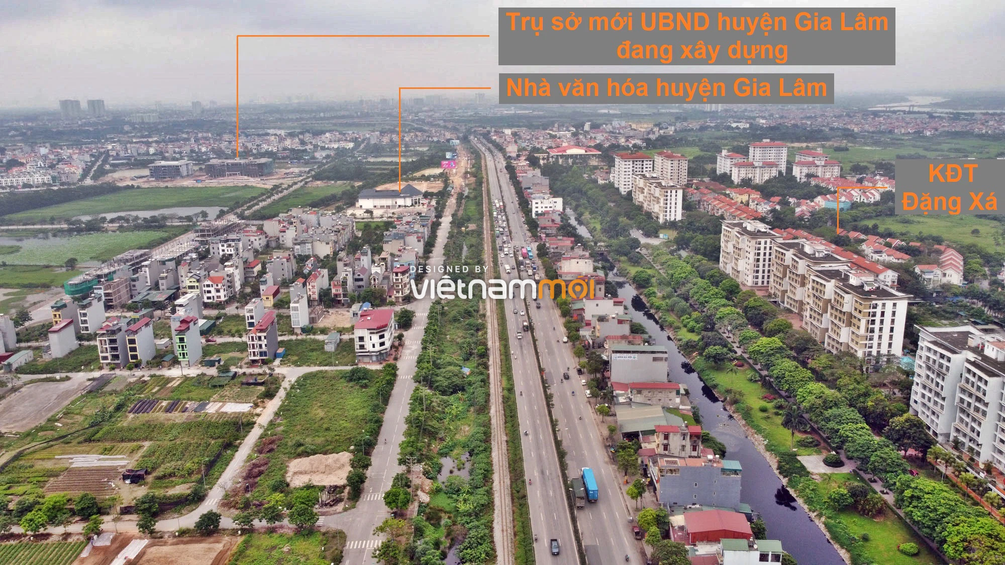 Toàn cảnh tuyến đường gom từ cầu Thanh Trì đến cầu vượt Phú Thị đang mở theo quy hoạch ở Hà Nội - Ảnh 10. Toàn cảnh tuyến đường gom từ cầu Thanh Trì đến cầu vượt Phú Thị đang mở theo quy hoạch ở Hà Nội - Ảnh 10.