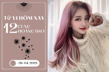 Tử vi hôm nay (26/4/2021) của 12 cung hoàng đạo: Bọ Cạp có cơ hội tốt, Ma Kết thiếu tự tin
