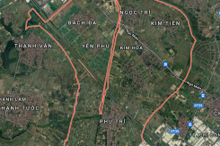 Kế hoạch sử dụng đất xã Kim Hoa, Mê Linh, Hà Nội năm 2021