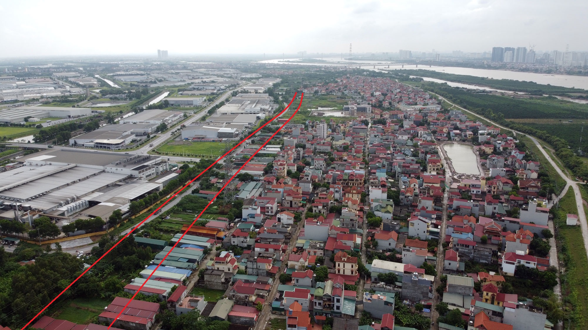Kế hoạch sử dụng đất xã Võng La, Đông Anh, Hà Nội năm 2021 - Ảnh 1.