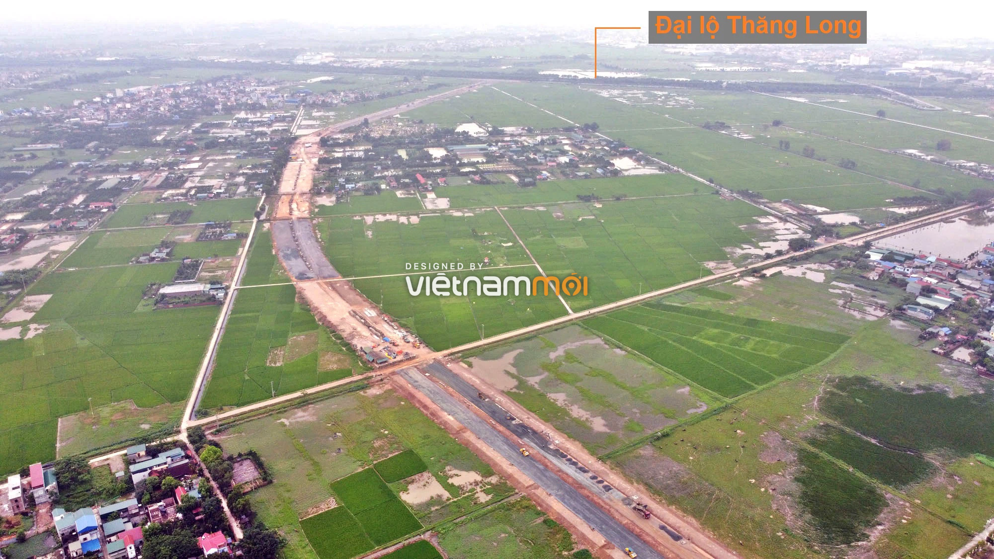 Toàn cảnh đường trục chính Bắc - Nam KĐT Quốc Oai kéo dài đang mở theo quy hoạch ở Hà Nội - Ảnh 12. Toàn cảnh đường trục chính Bắc - Nam KĐT Quốc Oai kéo dài đang mở theo quy hoạch ở Hà Nội - Ảnh 12.