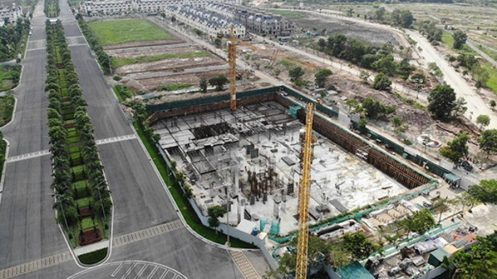 Hà Nội vào cuộc kiểm tra dự án chung cư hơn 6.000 m2 không phép tại Hoài Đức - Ảnh 1.