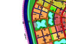 Bản đồ quy hoạch giao thông xã Dương Liễu, Hoài Đức, Hà Nội thời kỳ 2021 - 2030