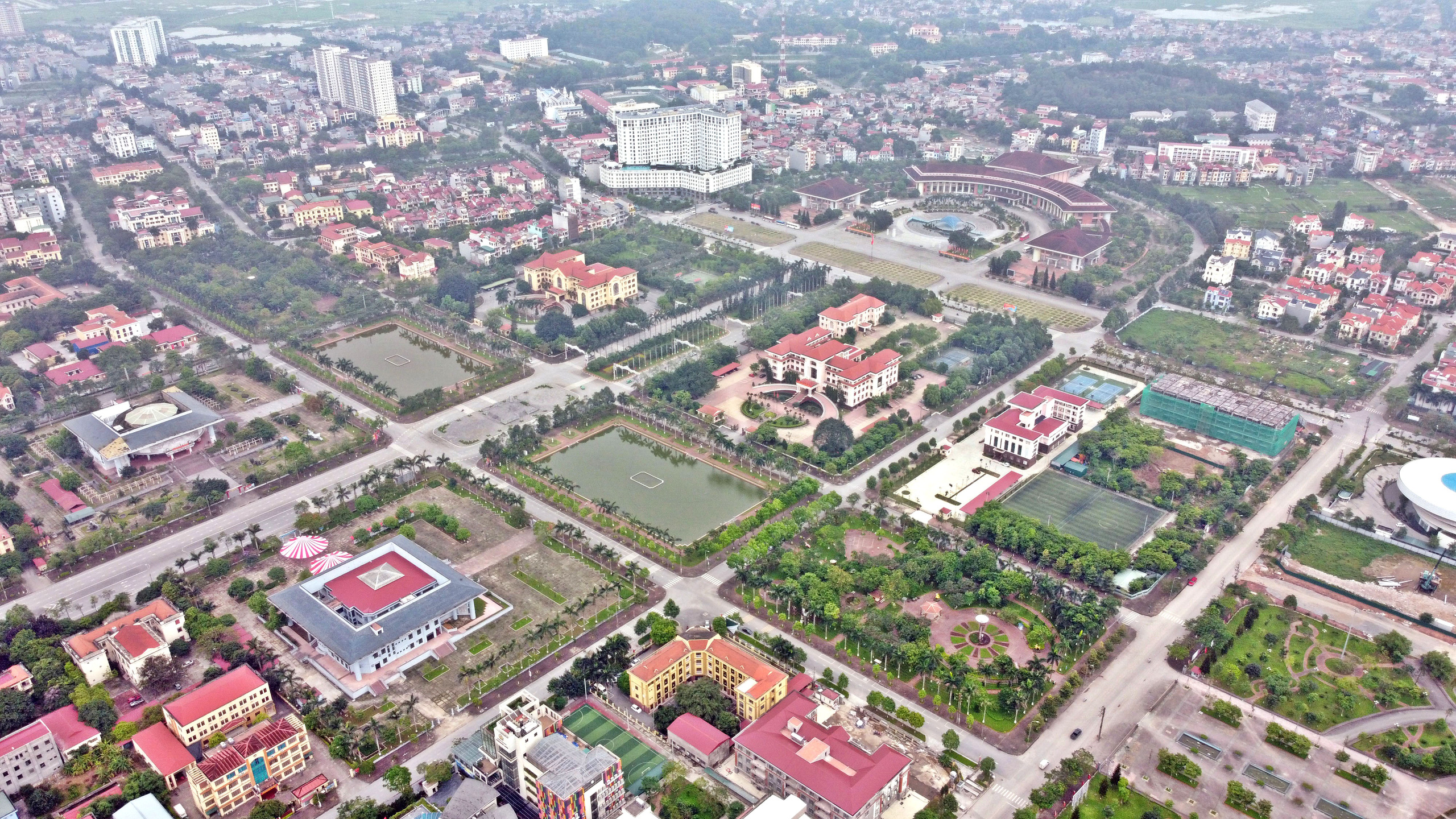 Toàn cảnh Bắc Ninh trước khi lên thành phố trực thuộc trung ương - Ảnh 1. Toàn cảnh Bắc Ninh trước khi lên thành phố trực thuộc trung ương - Ảnh 1.